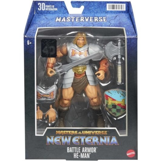 Figurine Masters of the Universe He-Man Battle Armor New Eternia 18 cm