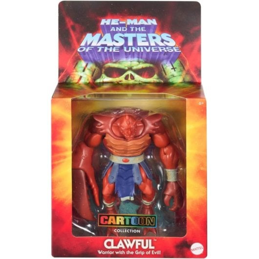 Figura Clawfull He-man And The Masters Of The Universe Cartoon Articulada 16 Cms