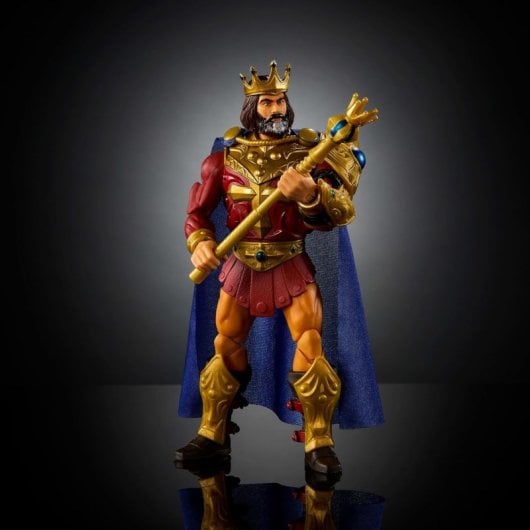 Figura King Randor Masterverse Master Of The Universe New Eternia Articulada 19 Cms