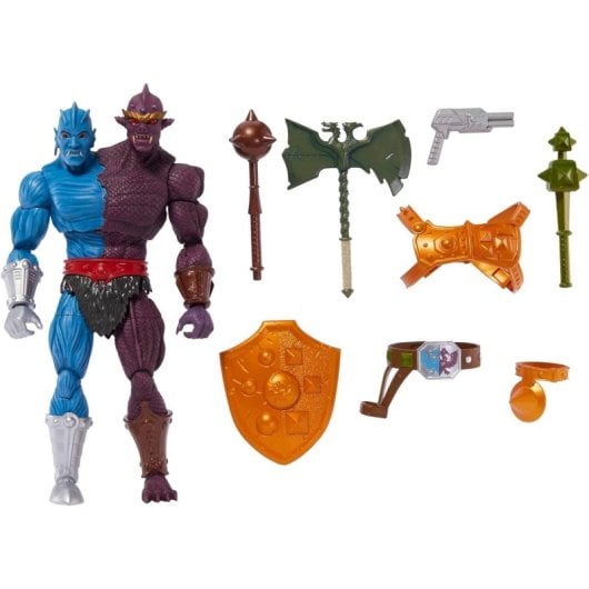 Figura Two Bad Masters Of The Universe New Eternia Masterverse Articulada 20 Cms