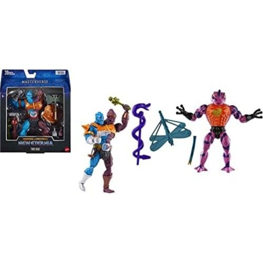 Figura Two Bad Masters Of The Universe New Eternia Masterverse Articulada 20 Cms