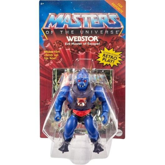 Figura Webstor Masters Of The Universe Articulada 14 Cms