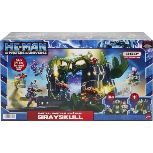 Castillo Grayskull Masters Of The Universe He-man 53 Cms