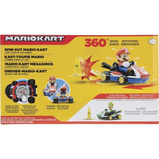 Figura Mario Kart Megagiros Super Mario Bros Nintendo 6,6 Cms
