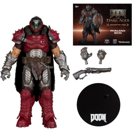 Actiefiguur Doomslayer Doom The Dark Ages 20 cm Articulatie