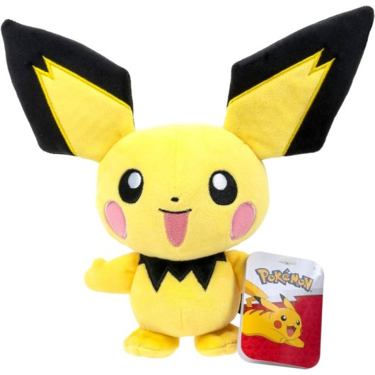 Peluche Pichu Pokémon 20 Cms