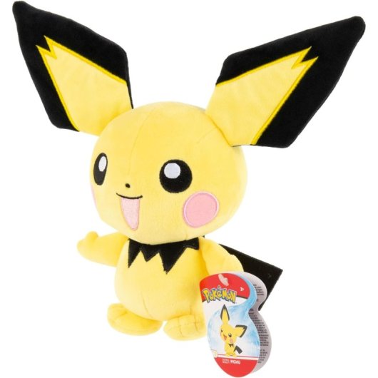 Peluche Pichu Pokémon 20 Cms
