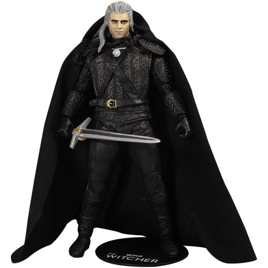 Figura Geralt De Rivia The Witcher Articulada 18 Cms