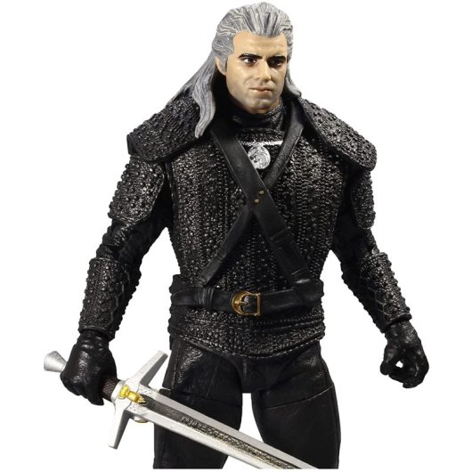Figura Geralt De Rivia The Witcher Articulada 18 Cms