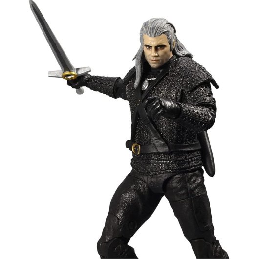 Figura Geralt De Rivia The Witcher Articulada 18 Cms