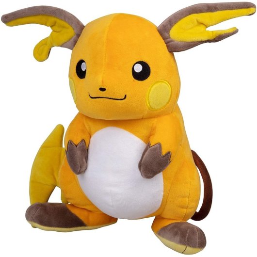 Pluche Raichu Pokémon 25 cm Jazwares Officieel Collectorsitem
