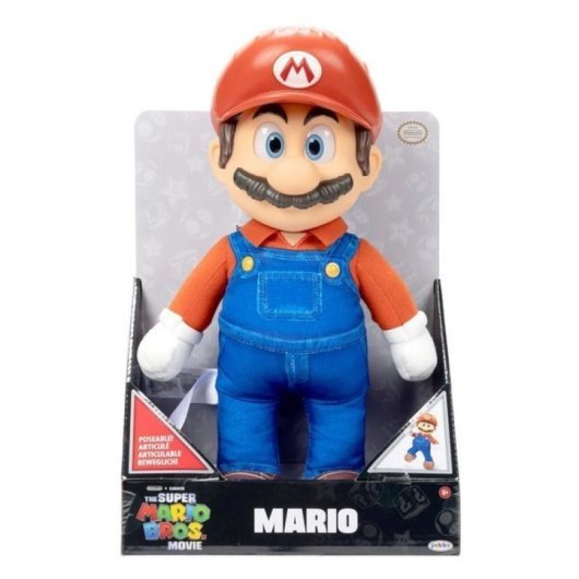 Peluche Super Mario Bros La Película Articulado 35 Cms