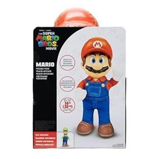 Peluche Super Mario Bros La Película Articulado 35 Cms