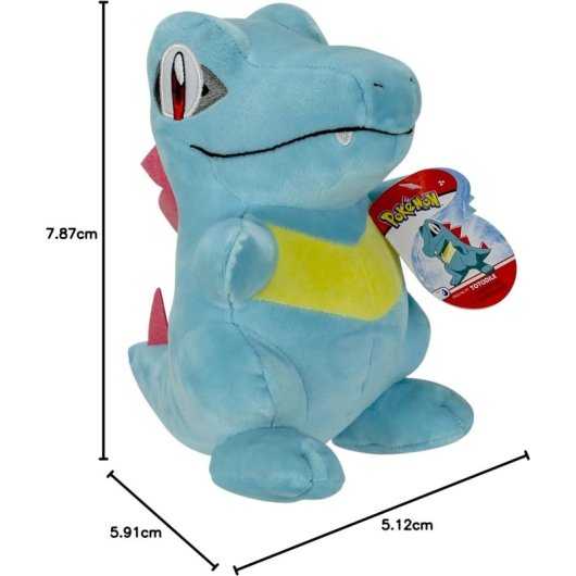 Peluche Totodile Pokémon 20 Cms