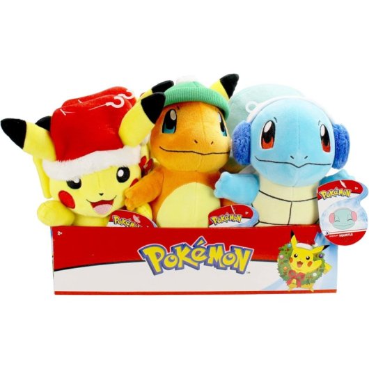 Peluche Charmander Con Gorro Pokémon 20 Cms
