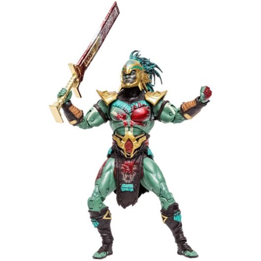 Figura Kotal Kahn Bloody Mortal Kombat 11 Articulada 18 Cms