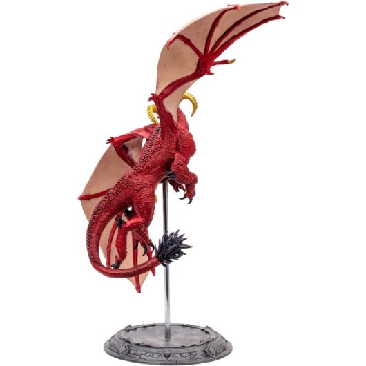 Set Figuras Dragons Multipack Red Highland Drake & Black Proto Drake World Of Warcraft 24 Cms