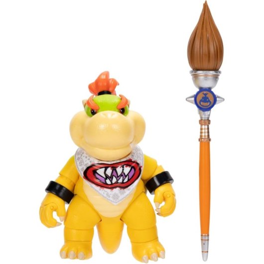 Figura Bowser Jr The Super Mario Galaxy Movie Nintendo Articulada 13 Cms
