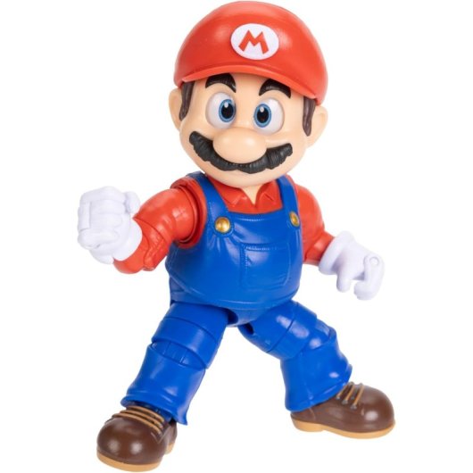 Figura Mario The Super Mario Galaxy Movie Nintendo Articulada 13 Cms