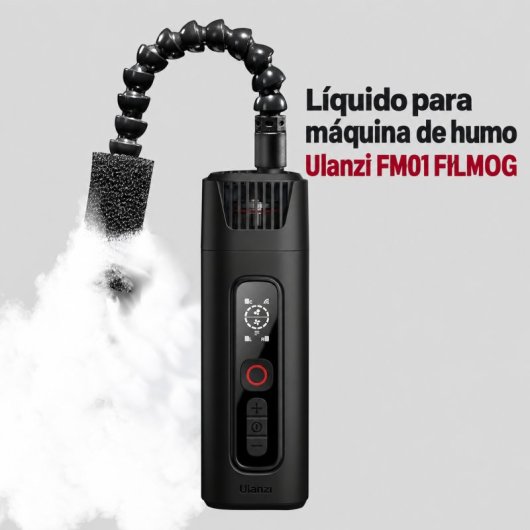 Pack 6x Ulanzi R002 Fog Juice 60 ml (360 ml) – Líquido para Máquina de Humo FM01 Filmog
