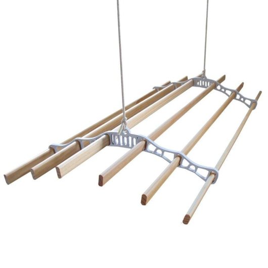 Stendino da soffitto Monster 2 m con pulegge Bianco