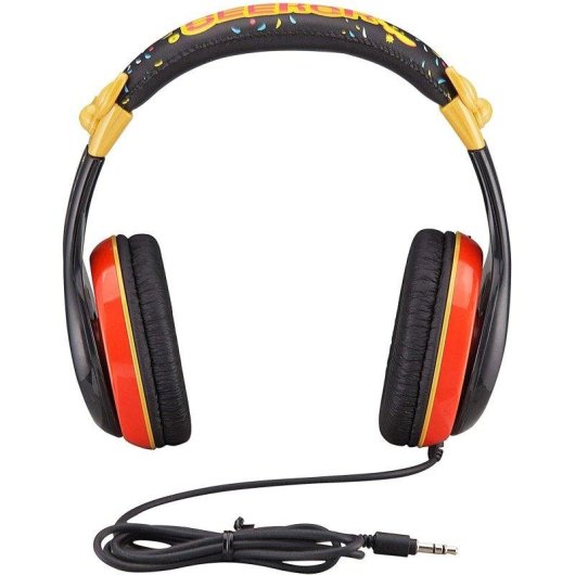Casque eKids Harry Potter avec limiteur de volume 85 dB, câble jack 3,5 mm, design Quidditch