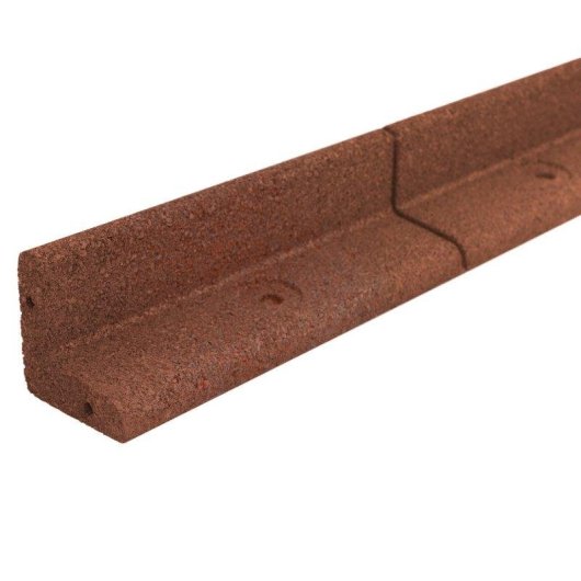 Flexibele Tuinrand MonsterShop 43,2m UV-bestendig Rubber Terracotta