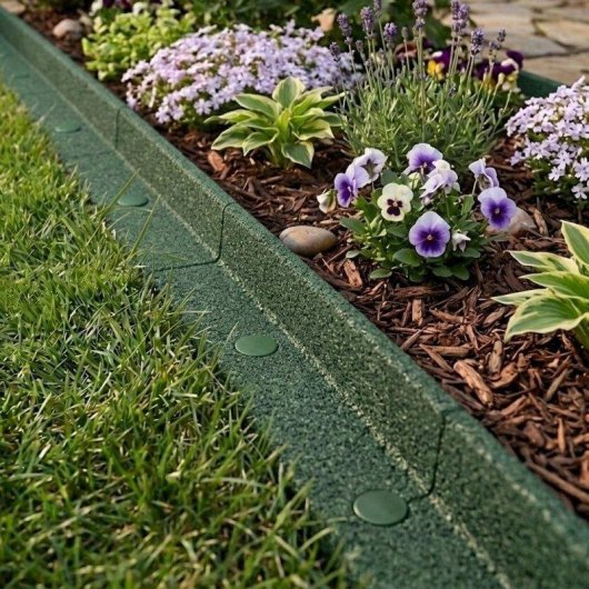 Flexibele Borderrand Voor Tuin MonsterShop 16,8 m Groen