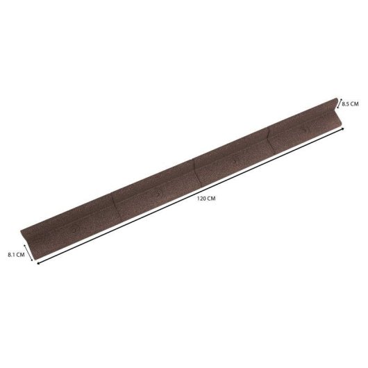 Flexibele Tuinomtuuring MonsterShop Bruin 26,4 m