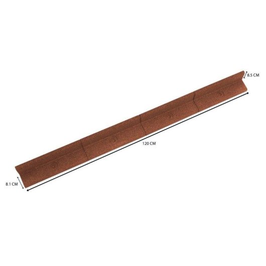 Flexibele tuinrand MonsterShop Terracotta 48m