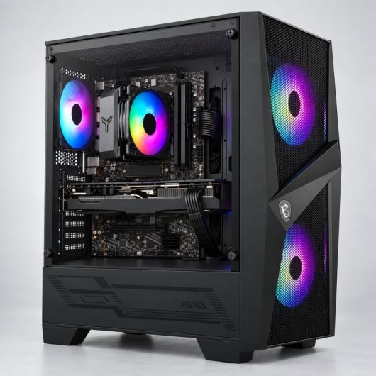 PC de bureau DECLICINFO Ryzen 5 5600 16GB 500GB SSD RTX 5060 Windows 11
