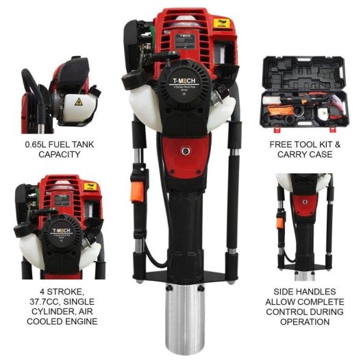 Chiodatrice per pali Monster T-mech 900 W 37,7 cc