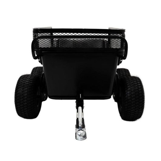 Rimorchio ribaltabile Monster 4 ruote capacità 680 kg con estensione