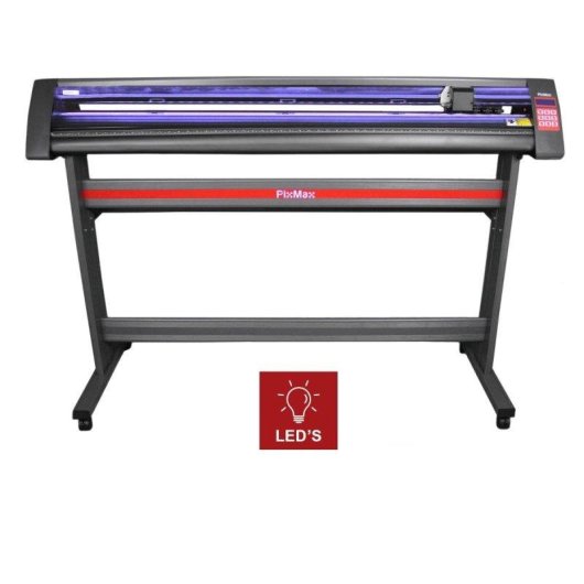 Plotter taglio vinile PixMax 1350 mm LED guida e supporto