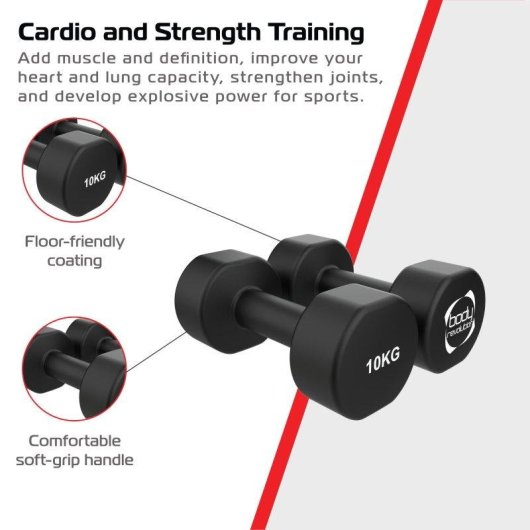 Dumbbell Monster 10 kg Neopreen 2x