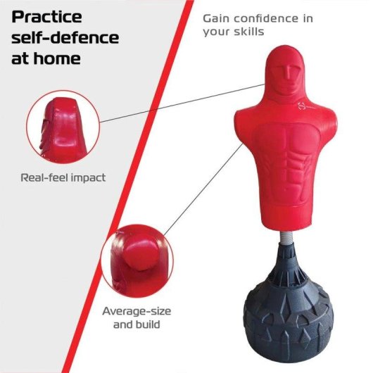 Mannequin de Boxe Monster Body Revolution Medium 173 cm Rouge