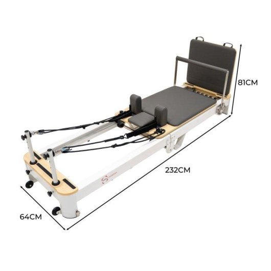 Pilates Reformer aluminium inklapbaar Monster
