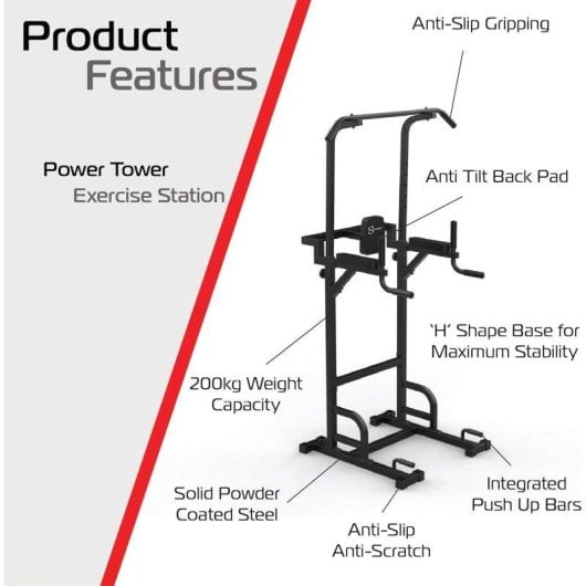 Krachtstation Monster Body Revolution Staal 200 kg Verstelbaar Compact