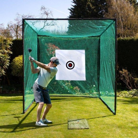 Gabbia di Pratica Golf Monster 3x3m e Foglio Obiettivo 3x2m