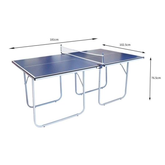 Mesa de Ping Pong Dobrável Monster MDF 12 mm Estrutura Ferro 20 mm