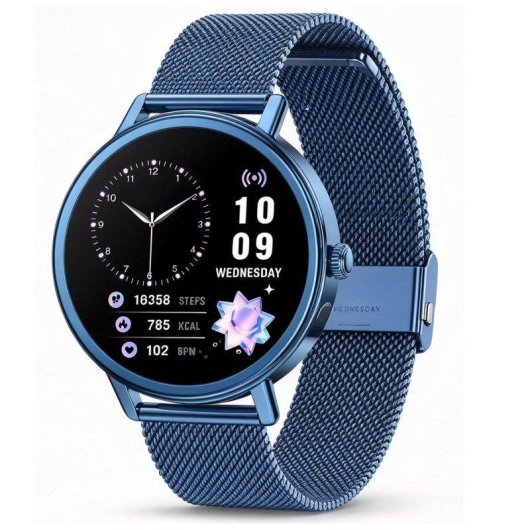 Blackview X30 Bluetooth 1,26'' AMOLED Blu Cinturino Regolabile