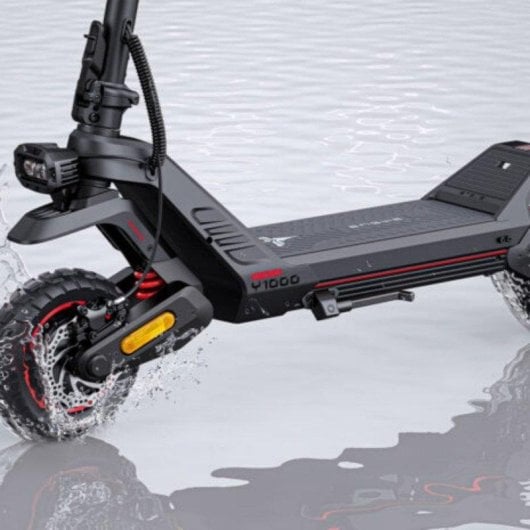 Monopattino elettrico ENGWE Y1000 800W Doppio motore Autonomia 100km Pieghevole Grigio