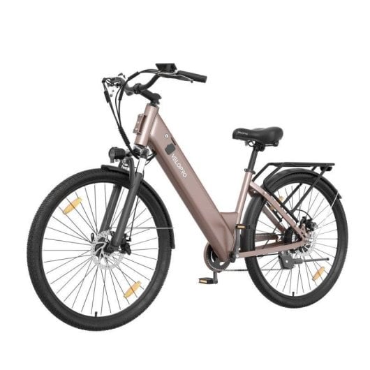 Bicicleta Elétrica VELOPRO C1 250 W Bateria 36 V 13 Ah Portaequipagens