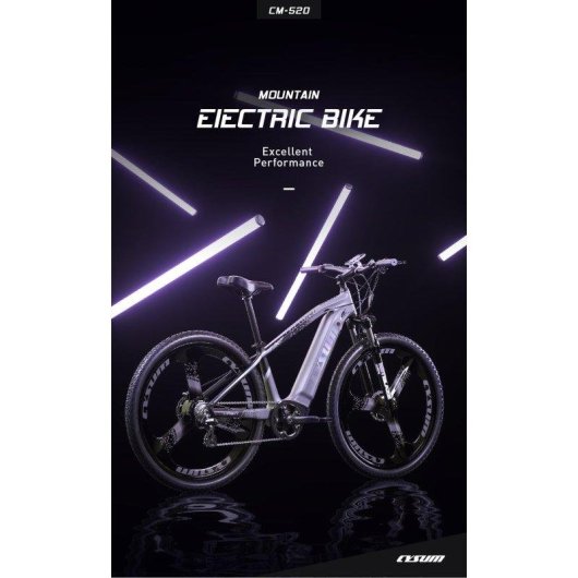 E-Bike Cysum Speedy 29" 500W 48V 15Ah Reifen 29" Grau