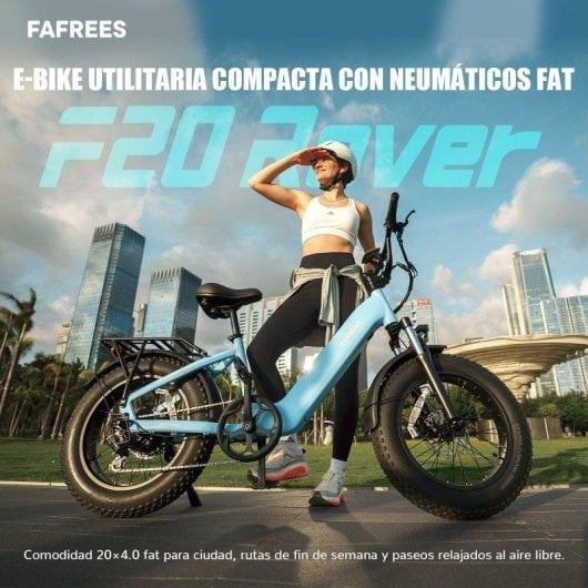 Bicicleta Elétrica Fafrees F20 Rover 48V 20Ah 75-100km Cor Preta