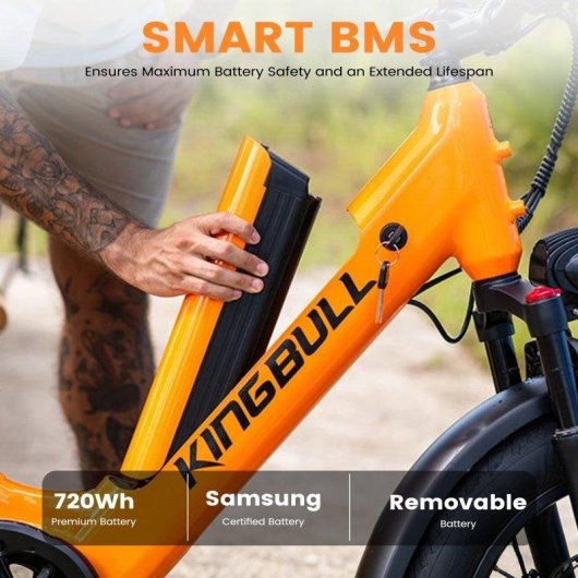 Bicicleta Electrica Kingbull Voyager 2.0 48V15Ah