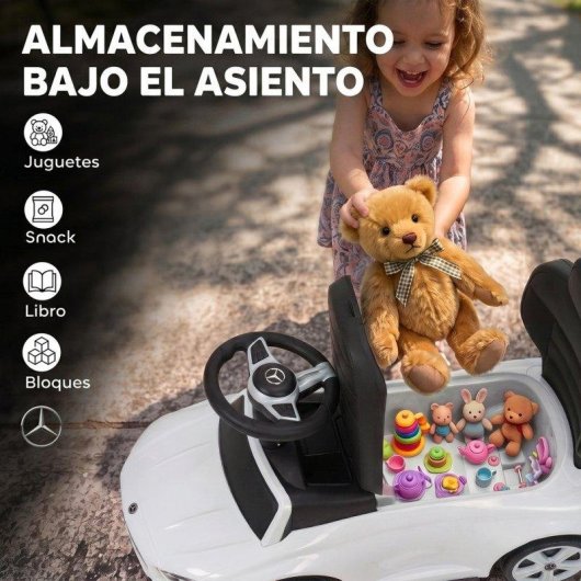Andador 3 em 1 Mercedes-Benz Aiyaplay