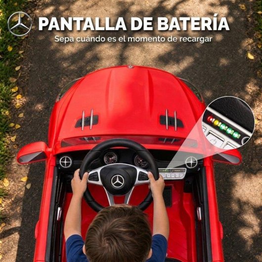 Carro eletrico Mercedes-Benz SL500 12V com comando