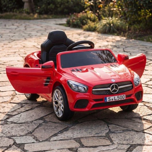 Carro eletrico Mercedes-Benz SL500 12V com comando