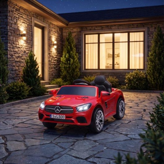 Carro eletrico Mercedes-Benz SL500 12V com comando